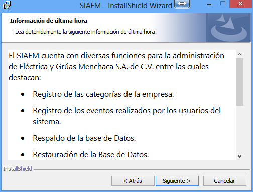 Informacion de utlima hora