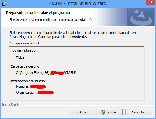 Preparando la instalacion