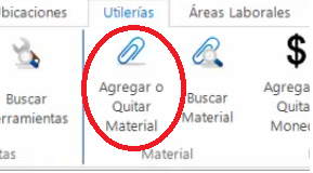 Agregar Materiales