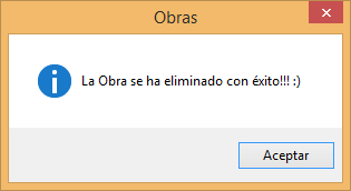 Baja de Obras Correcto