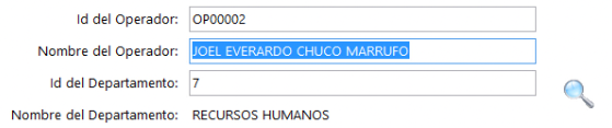 Consulta de Operadores